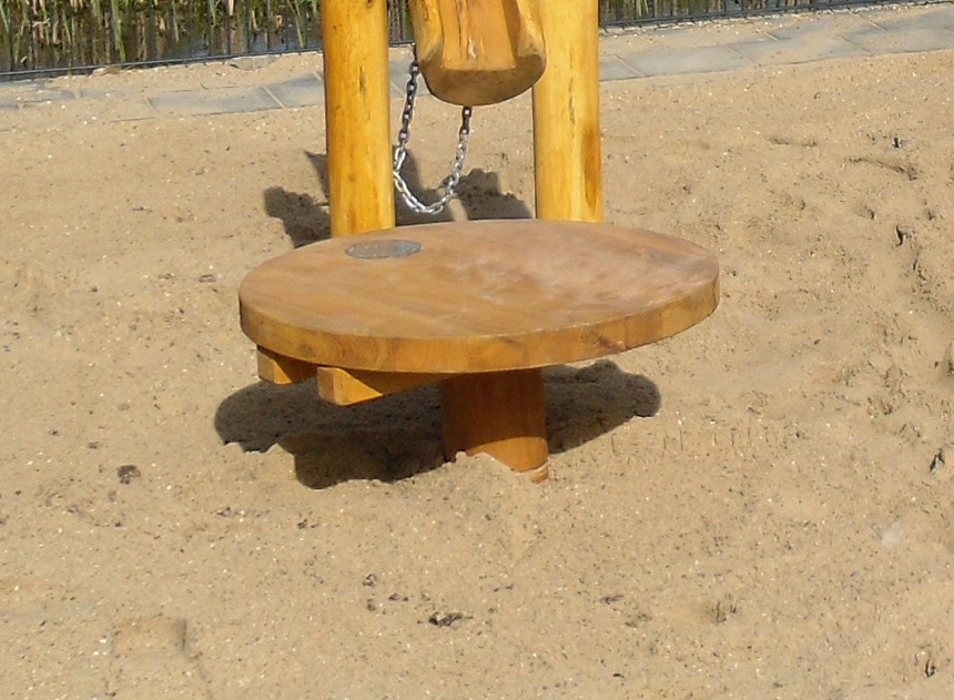 8.7.2 Zandkliedertafel met zeef