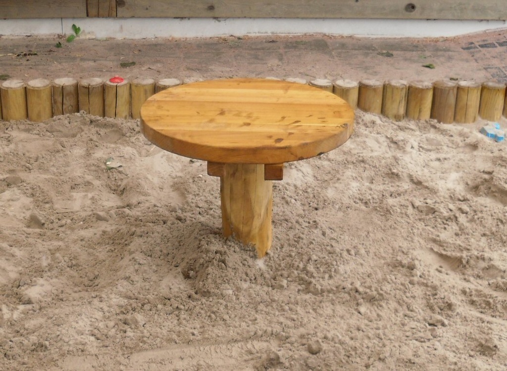 8.2.6 Zandtafel eenvoudig zonder motief PW