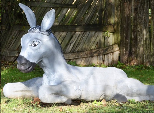 7.112.1 Speelsculptuur Ezel (liggend)