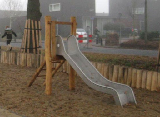 5.1.09 Glijbaangestel met schuine sportenopgang